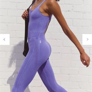 FP Movement Good Karma Onsie in Washed Pulse - NWOT XS/S